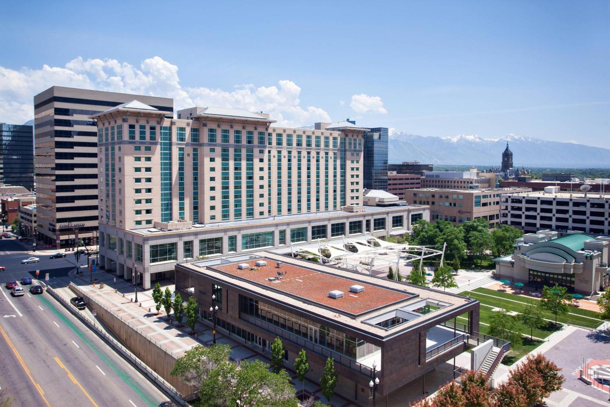 Marriott Salt Lake City Center Exterior foto